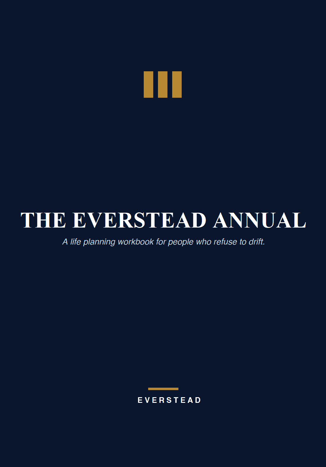 The Everstead Annual workbook cover
